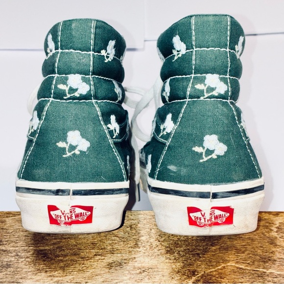 Vans X Sandy Liang Sk8-Hi 38 DX Floral Women’s Size 9.5/Mens 8 Limited Edition - Picture 5 of 11